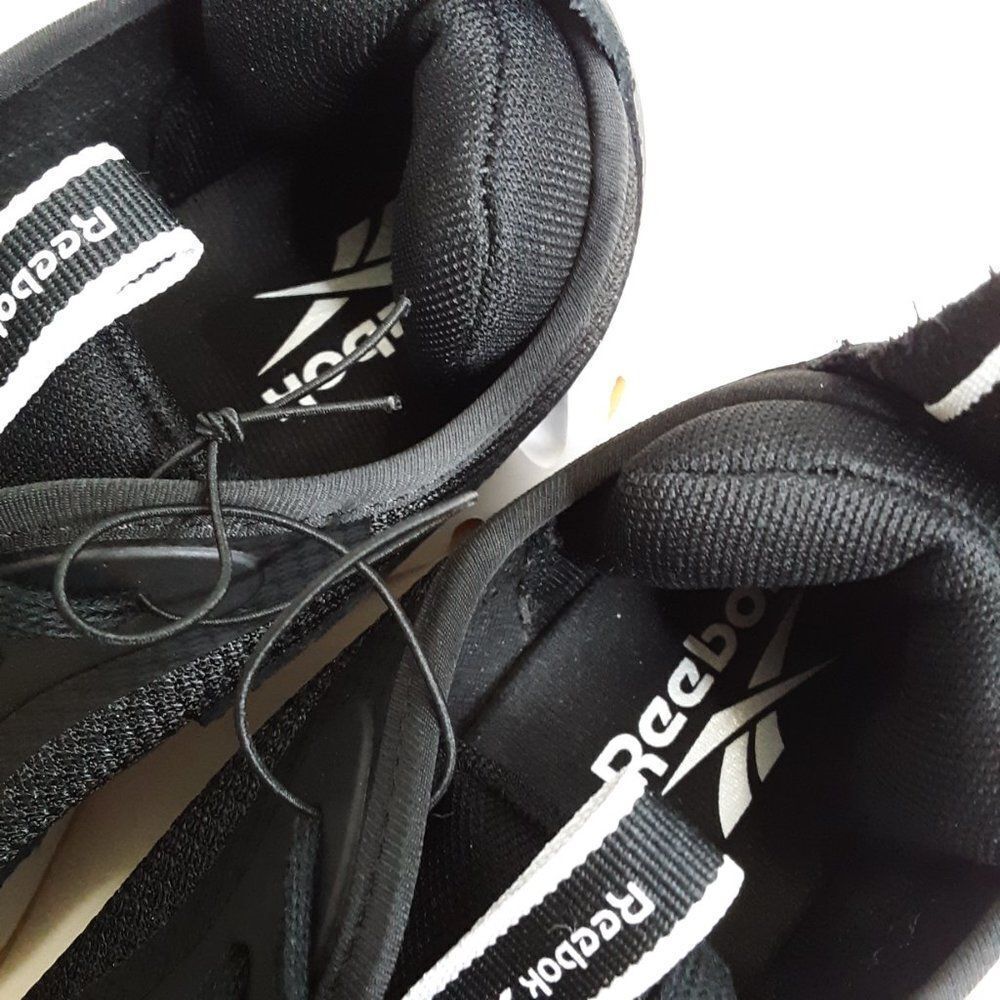 Reebok Men's Zig Dynamica Black White Running Shoe size 8M - Picture 9 of 11